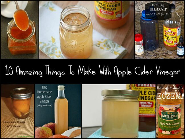 10 choses étonnantes à faire avec le vinaigre de cidre