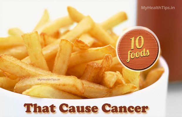 10 cancérigènes plupart des aliments malsains pour éviter