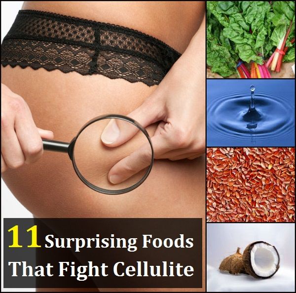 11 aliments surprenant que lutter contre la cellulite