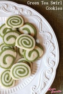 Thé vert Swirl Cookies Recette