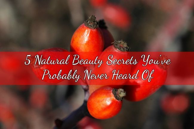 5 secrets de beauté naturelle, vous avez probablement jamais entendu parler