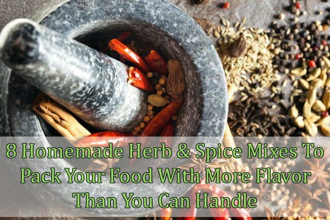8 herbes et épices mélanges faits maison pour emballer votre nourriture avec plus de saveur que vous pouvez manipuler