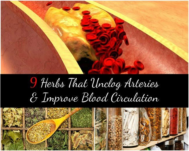 9 herbes qui désengorger les artères et améliorer la circulation sanguine