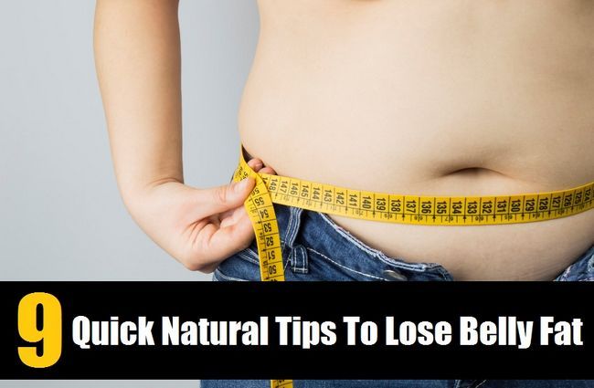 9 Conseils naturelles rapide pour perdre la graisse du ventre