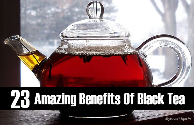 Amazing avantages de thé noir