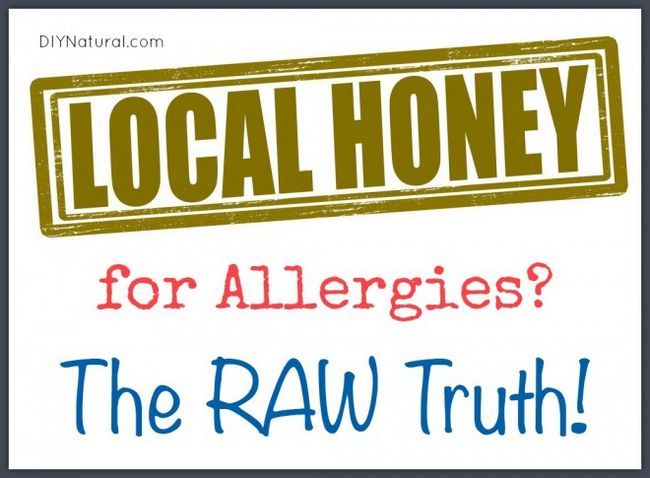 Miel local pour les allergies