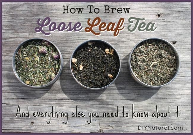 Comment Brew Tea Loose Leaf