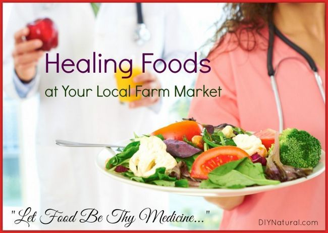 Les aliments comme la médecine trouvés à votre marché agricole locale