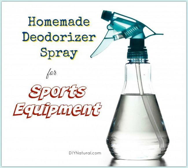Spray désodorisant maison pour les équipements sportifs