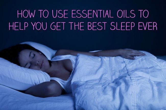 Comment utiliser les huiles essentielles pour vous aider à obtenir le meilleur sommeil jamais