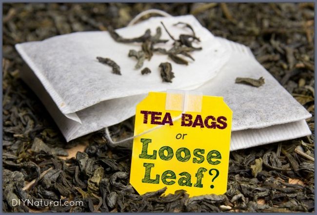 Est-thé en vrac supérieure à thé de sachets de thé?