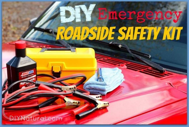 Faites votre propre kit de sécurité routière d'urgence