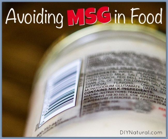 Allergie de MSG et 3 façons d'éviter msg dans votre alimentation
