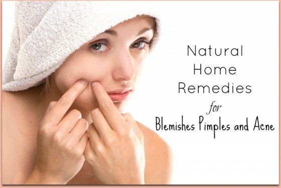 Pimple remèdes maison
