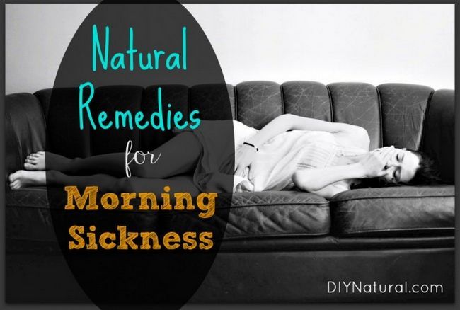 Remèdes naturels pour les nausées matinales