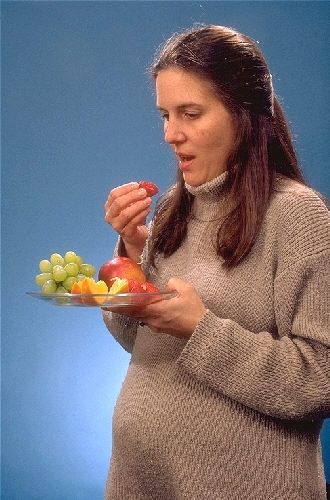 femme enceinte de manger