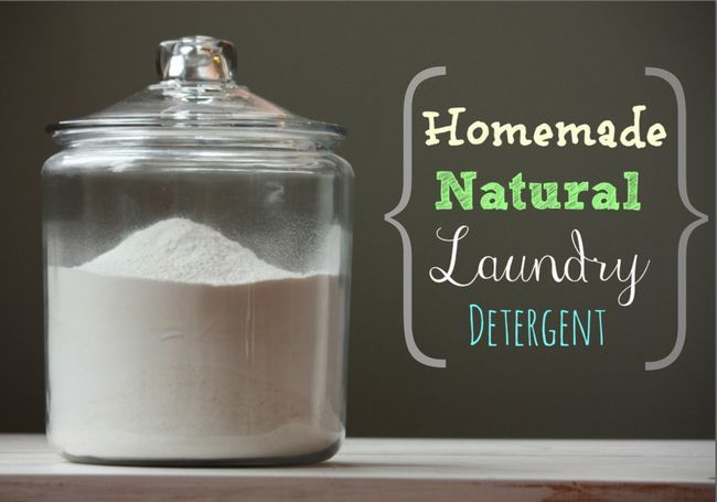 Homemade blanchisserie détergent naturel Made Easy
