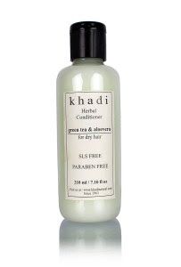 Khadi thé vert à base de plantes et Aloe Vera shampooing SLS et sans paraben