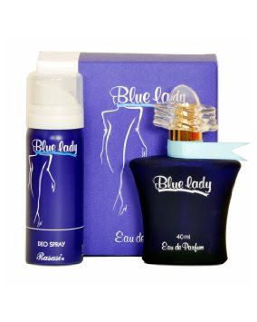 Rasasi Lady Blue EDP pour les femmes avec spray déodorant gratuitement