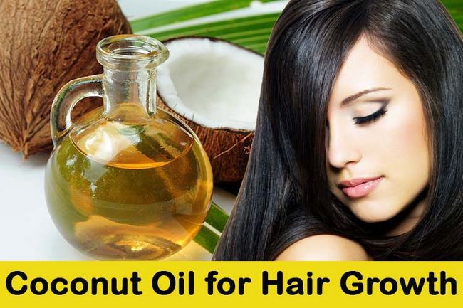 L'huile de coco pour la croissance des cheveux
