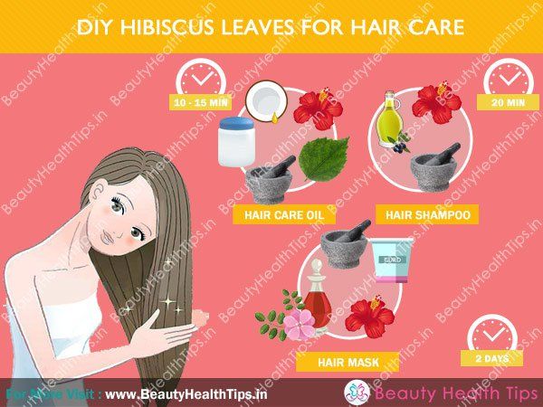 Hibiscus bricolage part pour le soin des cheveux