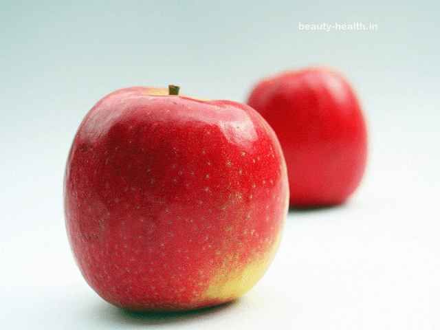 Les prestations de santé involed en mangeant des pommes