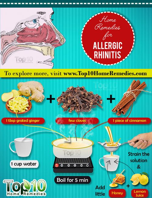 remèdes maison pour la rhinite allergique