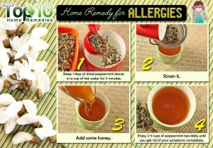 allergies remède à la maison