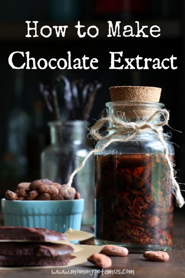 Comment faire Extrait de chocolat