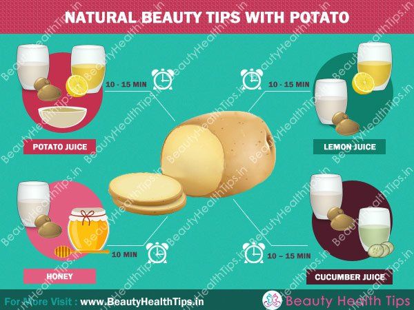 Comment utiliser la pomme de terre pour la peau et de beauté? Conseils de beauté naturelle avec la pomme de terre