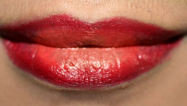Luscious Lips Ombre Maquillage - Tutorial avec des étapes détaillées et Images
