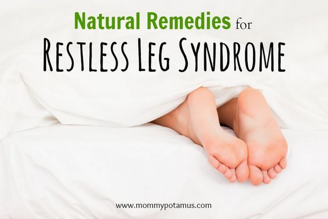 Les remèdes naturels pour le syndrome des jambes sans repos
