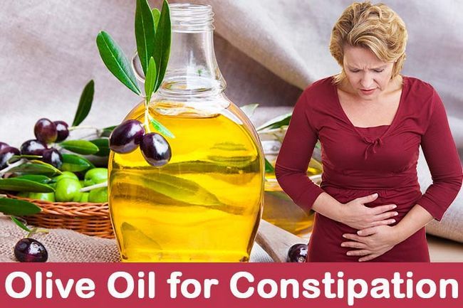 L'huile d'olive pour la constipation