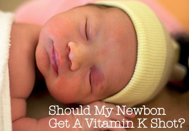 Si mon nouveau-né obtenir une injection de vitamine K?
