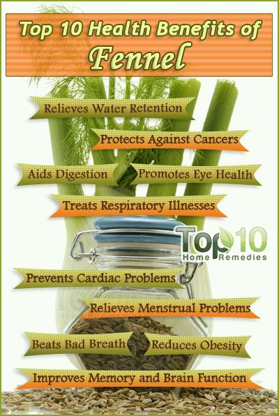 Top 10 des avantages pour la santé de fenouil