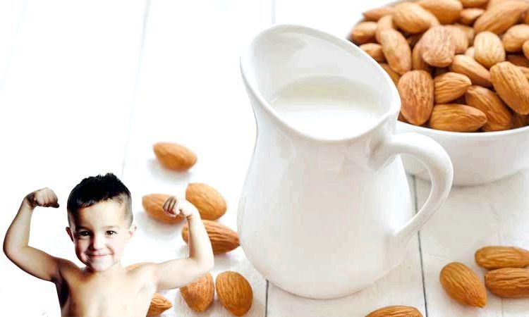 8 Prestations de santé de lait d'amande