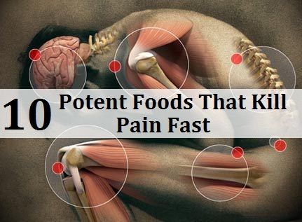10 aliments puissants qui tuent rapidement la douleur