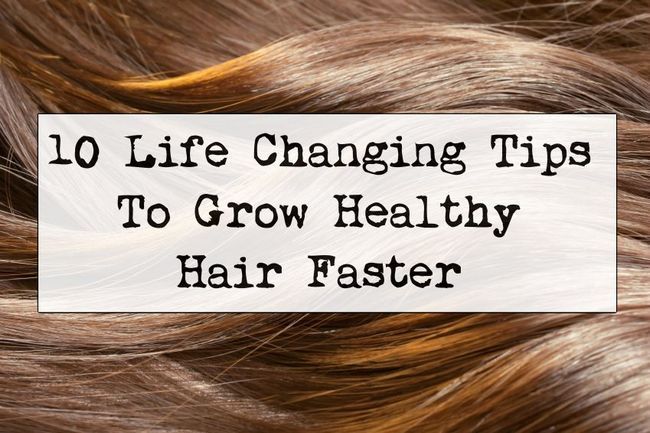 10 conseils pour pousser les cheveux en bonne santé plus rapide