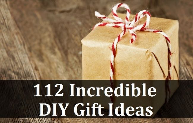 112 Idées cadeaux Incredible bricolage