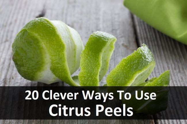 20 Clever façons d'utiliser les peelings agrumes