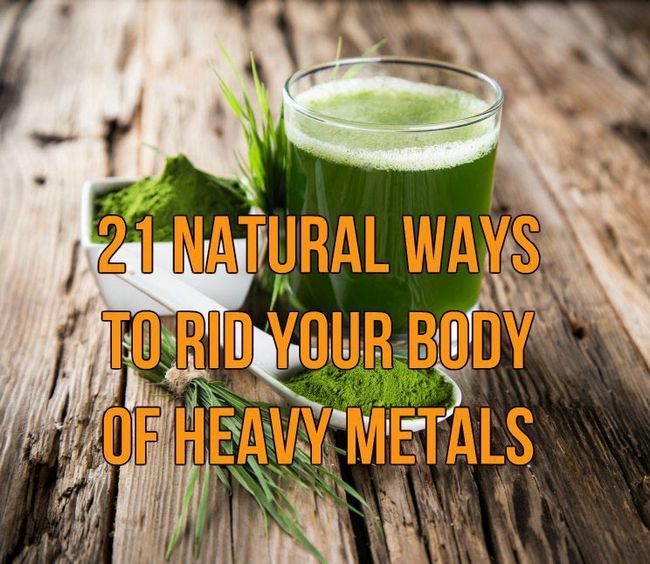 21 moyens naturels pour débarrasser votre corps des métaux lourds