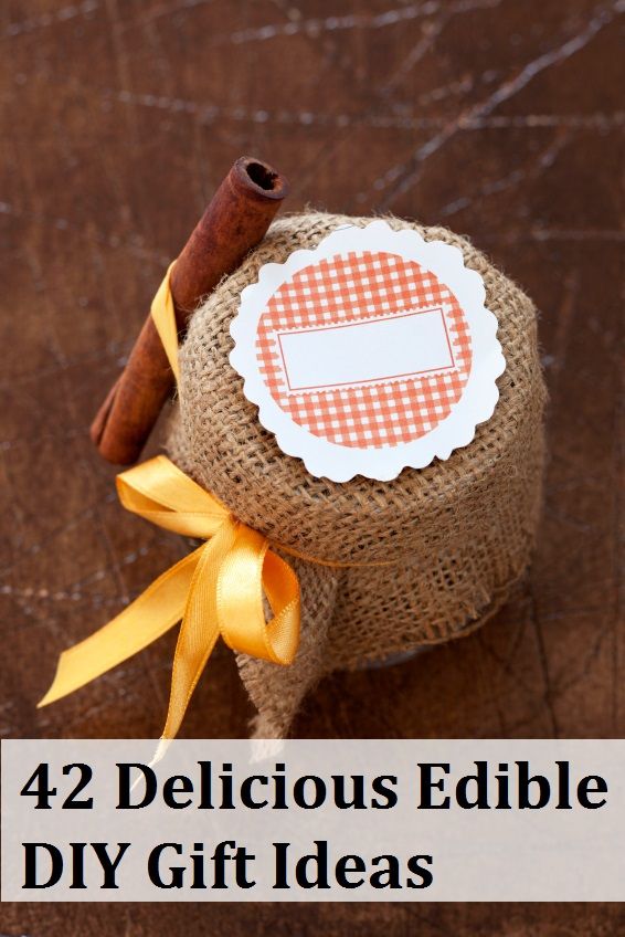 42 délicieuses idées de cadeaux de bricolage comestibles