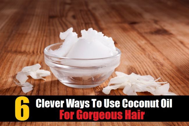 6 façons intelligentes d'utiliser l'huile de noix de coco pour les cheveux magnifiques