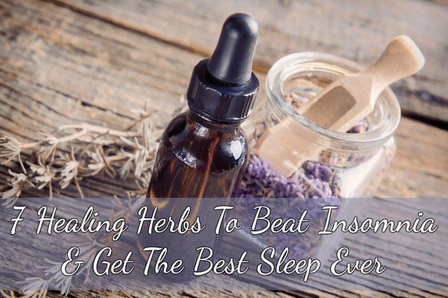 7 herbes médicinales pour battre l'insomnie & amp; Obtenez le meilleur sommeil jamais