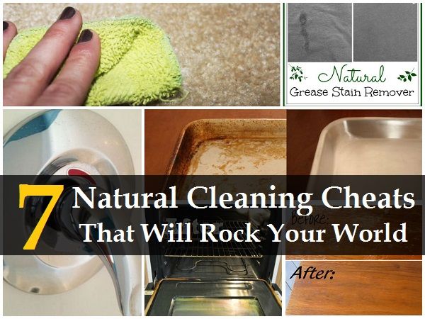 7 Nettoyage Cheats naturelles qui fera vibrer votre monde