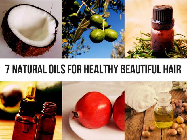 7 huiles naturelles pour de beaux cheveux en bonne santé
