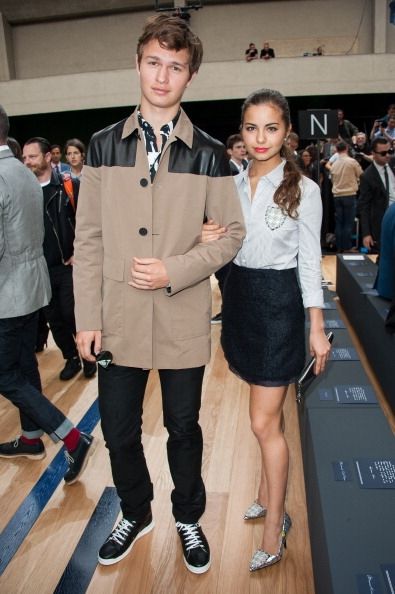 Ansel Elgort et Violetta Komsyhan