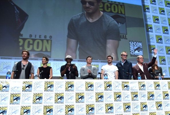 'Avengers 2: Age of Ultron' cast at the 2014 San Diego Comic Con International.