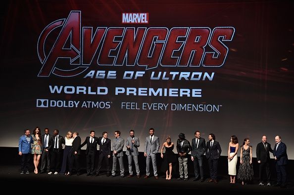 'Avengers 2: Age of Ultron' cast at the Hollywood premiere of 'Avengers 2: Age of Ultron.'
