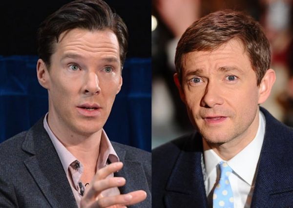 Benedict Cumberbatch et Martin Freeman Benedict Cumberbatch et Martin Freeman